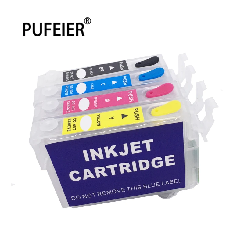 

T1331-T1334 Empty Refillable Ink Cartridge With Chip For Epson T12 T22 TX120 TX129 TX420W TX235 TX430W TX130 TX320F TX325F CISS