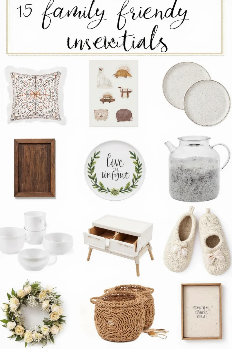 15 family friendly home decor essentials that are actually useful and cute