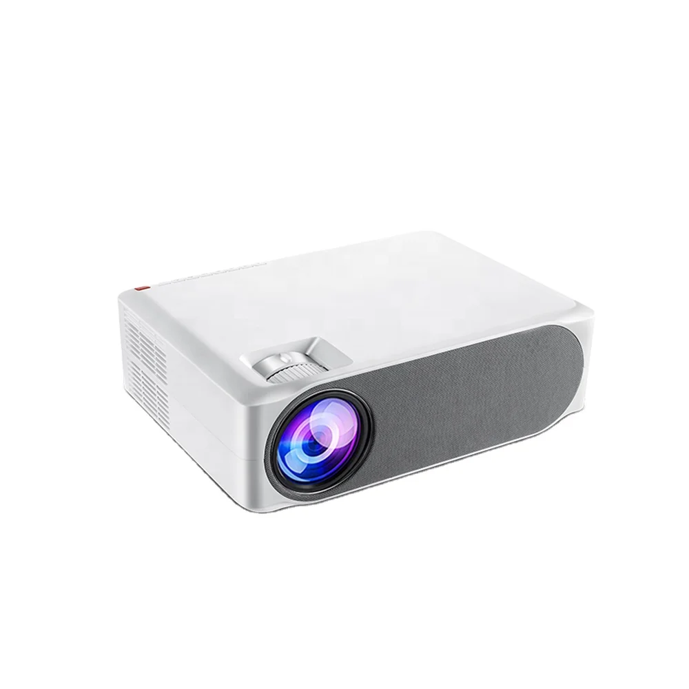 

Hot-selling 5.98inch Full HD LCD LED 45 degree horizontal and vertical digital keystone home Projector, White