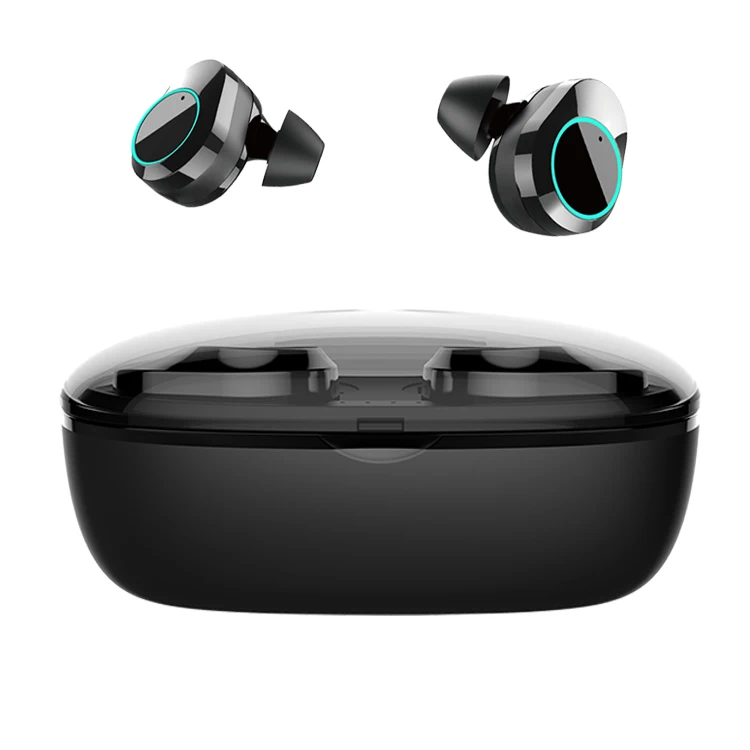 

New Arrival 2020 TWS Earbuds Wireless Headphones Stereo 5.0 Bluetooth Mini Earphone In-ear TWS Earbuds for Phone, White
