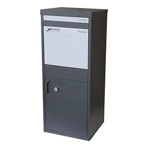 

Free standing Smart Letterbox steel Parcel Courier DropBox, Optional