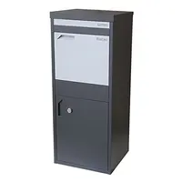 

Free standing Smart Letterbox steel Parcel Courier DropBox