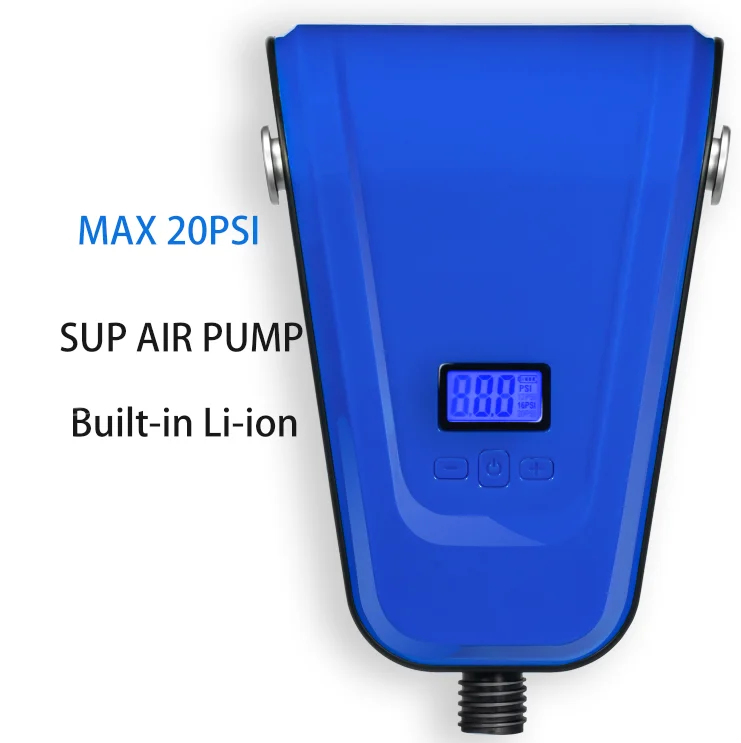 

12/16/20psi Digital Electric Air Pump Compressor Quick Air Inflator Adjustable PSI for SUP Paddle Board Water Sports Inflatables