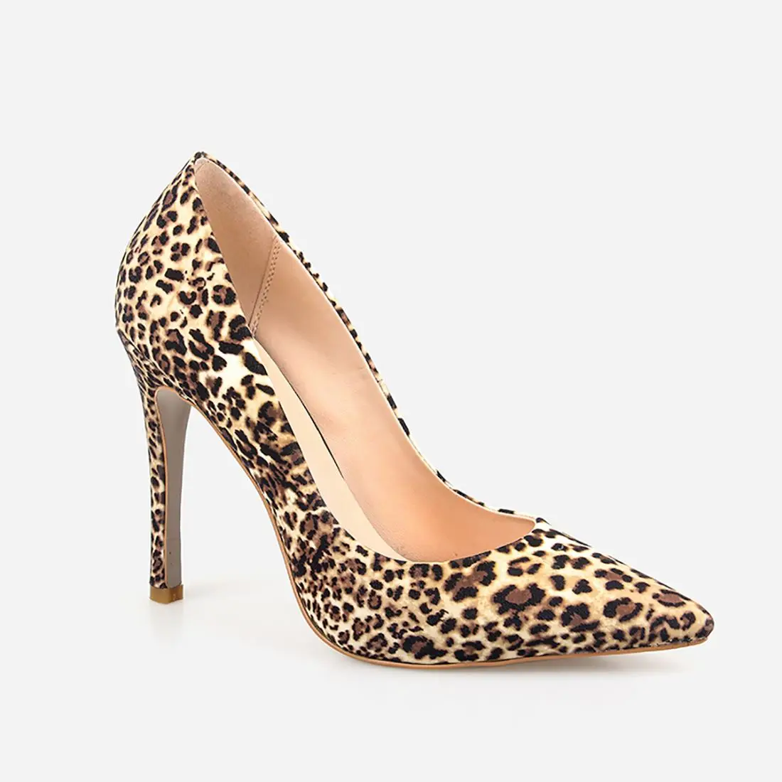 

Different Leopard Low Fur High Heels for Women