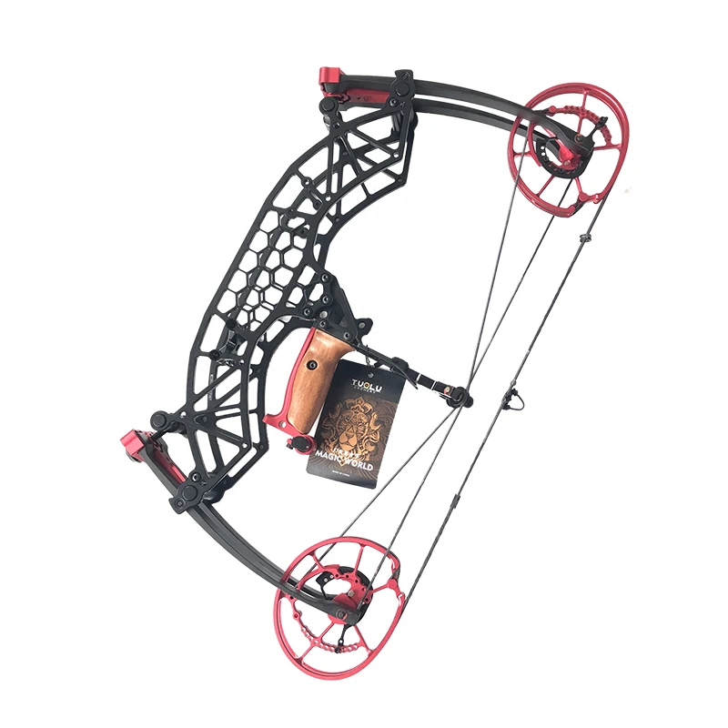 

Tuolu Archery Compound Bow Magic World Shoot an arrow with a steel ball RH and LH available Triangle bow