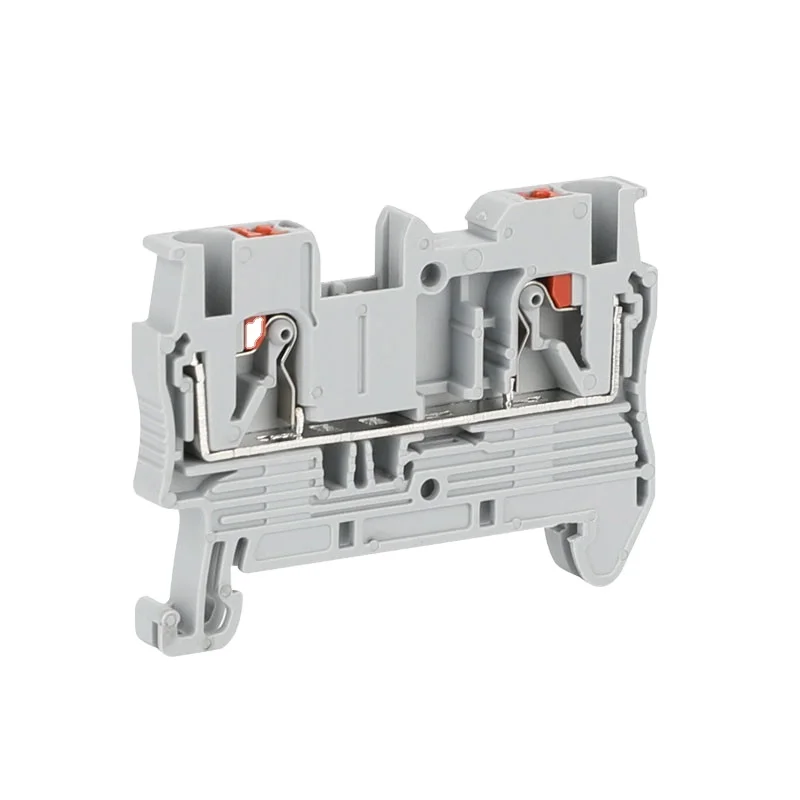 

JPT2.5 push in terminal wire connector combined spring quick wiring din rail terminal blocks