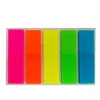 fluorescent color film Index sticky notes PET Clear film and Transparent plastic sticky notes
