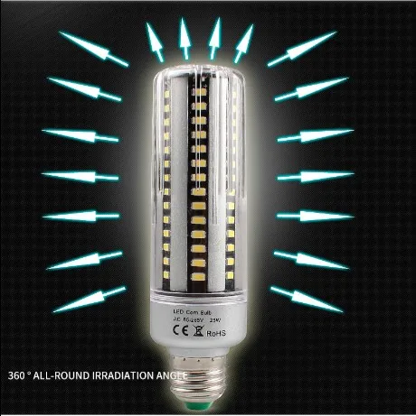 
Hot selling high brightness thin led corn light with 360 degree irradiation angle 