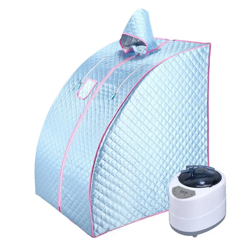 

Portable Steam Sauna 2L Steamer with Remote Control 95 Minute Timer for Weight Loss