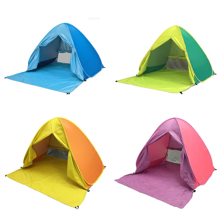 

Wholesale Cheap Portable Pop Up Beach Tent Waterproof Automatic Portable Outdoor Sun Shade Shelter Beach Tent/, Accept customized