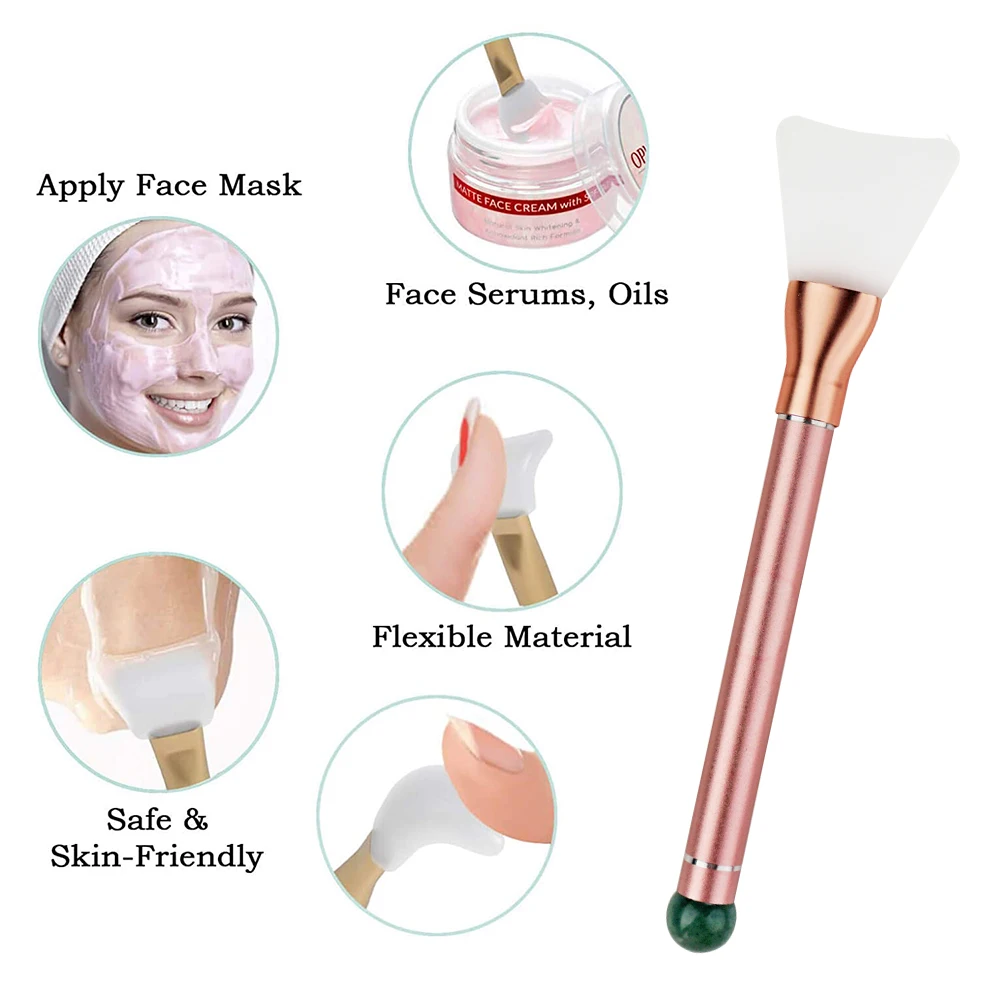 

Customized Face Cheap Facial Beauty Kit Jade Roller, Rose gold,gold ,gray