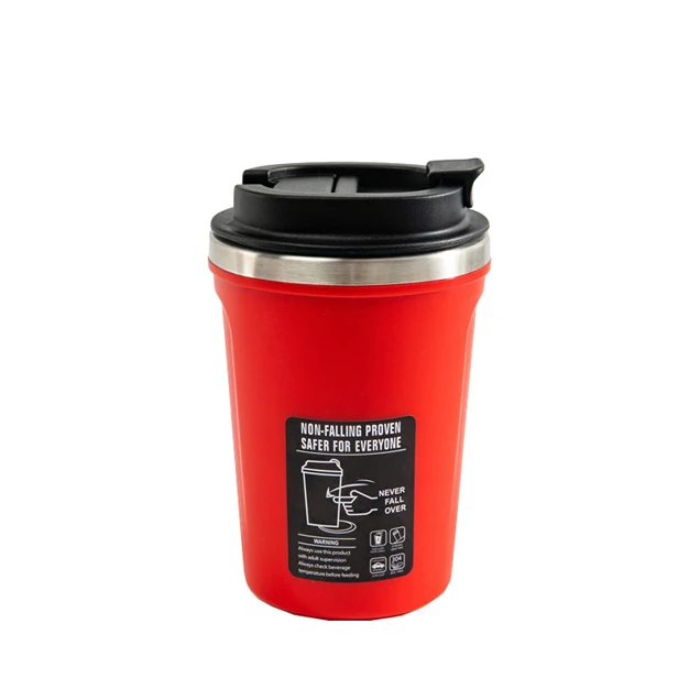 

Low Trial Order Wholesale Custom Logo Color Magic Never Fall Tumbler With Suction Bottom Coffee Mug Milk Tea Travel Mug, Customized color acceptable