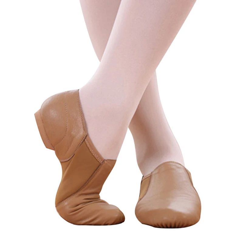 

Wholesale Leather Jazz Dancing Shoes For Children Training Professional Latin Ballet Dancing Shoes For Adult