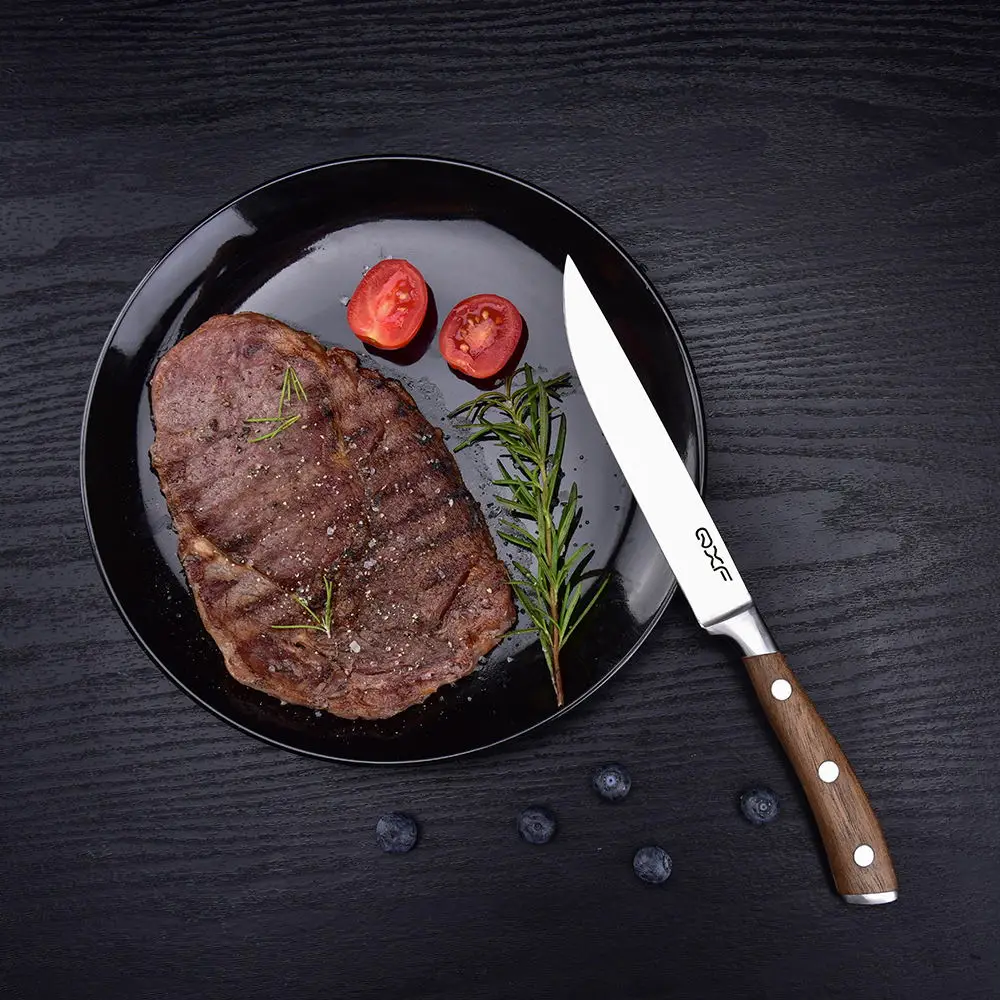 Promotional Dinnerware 4 Pieces Steak Knife Set 5 Inch Steak Knife For