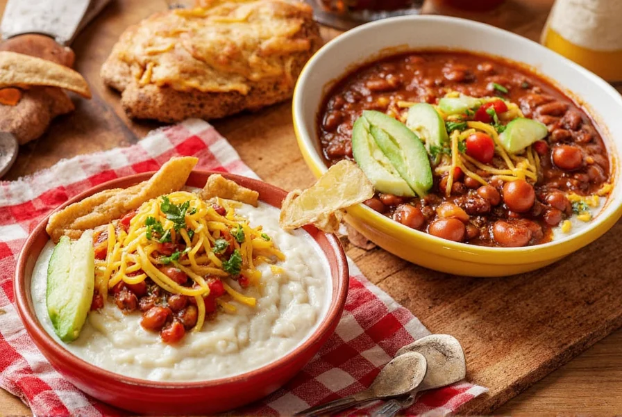Regional variations of chili dishes across different American chili parlors