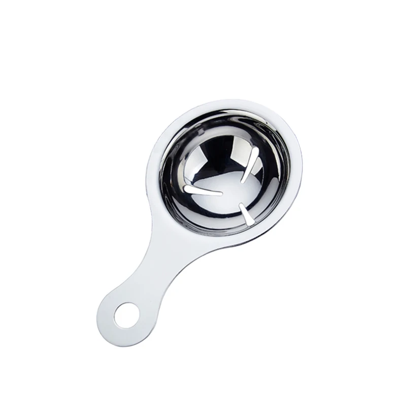 Modern Silver Food Grade Stainless Steel Egg Beaters & Separator Kitchen Tool for Cooking and Baking