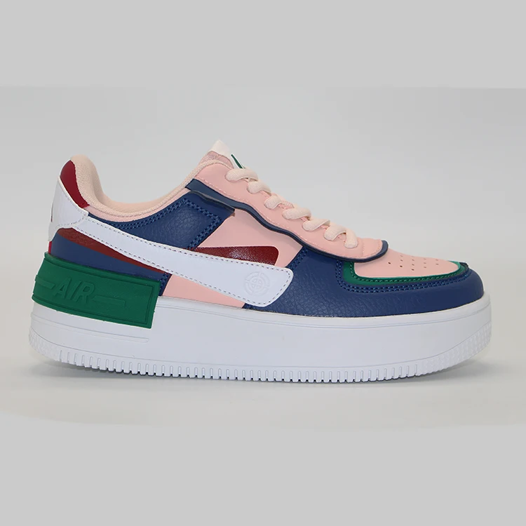 

Woman Rainbow Fashion Casual 2020 Breathable Sport Sneaker Oem High Quality Sneaker