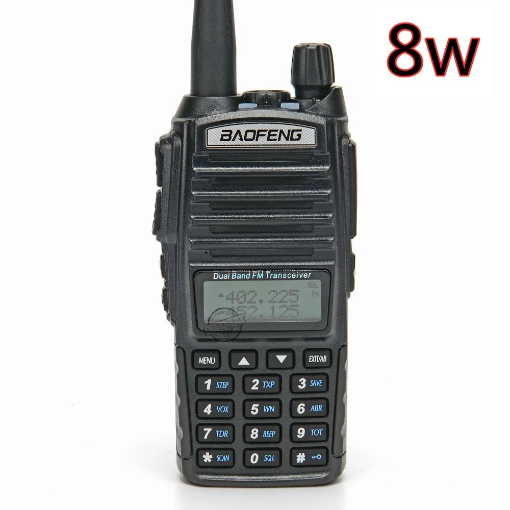 

Baofeng UV-82 Walkie Talkie UV 82 Portable Two way Radio Dual PTT Ham CB Radio Station VHF UHF 8W 10KM UV82 Hunting Transceiver
