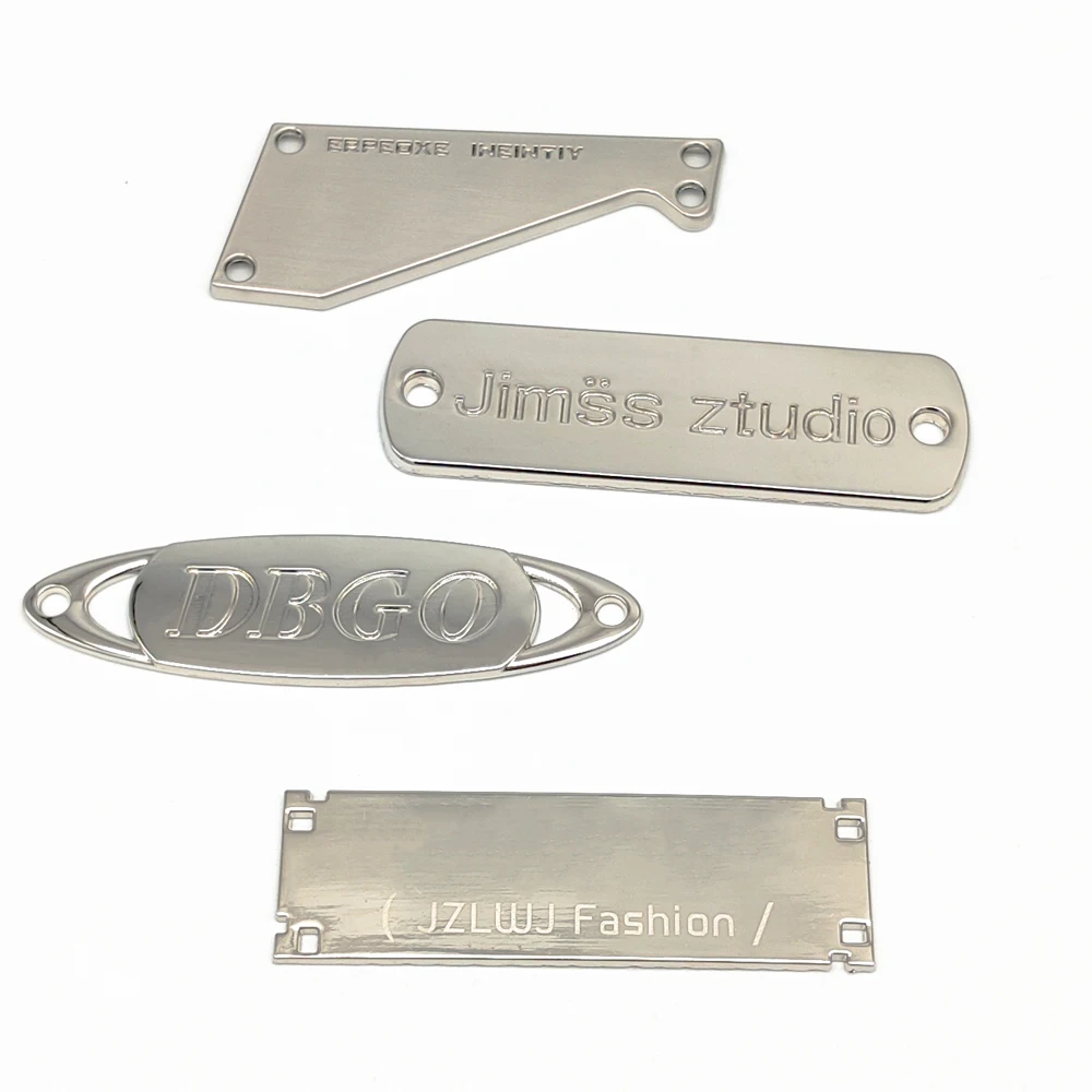 

Hot-selling Luxury Can Be Customized Logo Metal Clothing And handbag logo