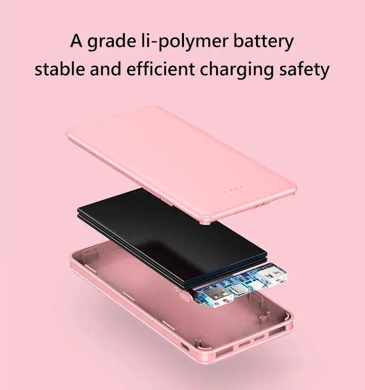 Power Station New Smart Promotional Power Bank 10000mAh Keychain Power Banks for iPhone