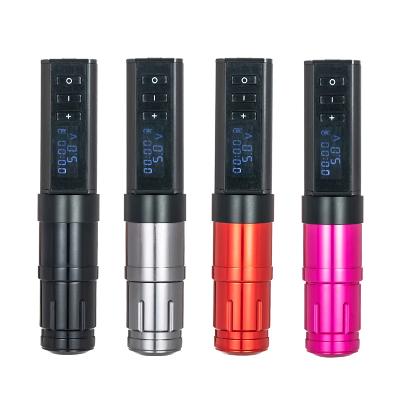 

Wireless Tattoo Machine Battery Pen Rotary Machine Gun Japan Coreless Motor Digital Display Rotary Machine Gun