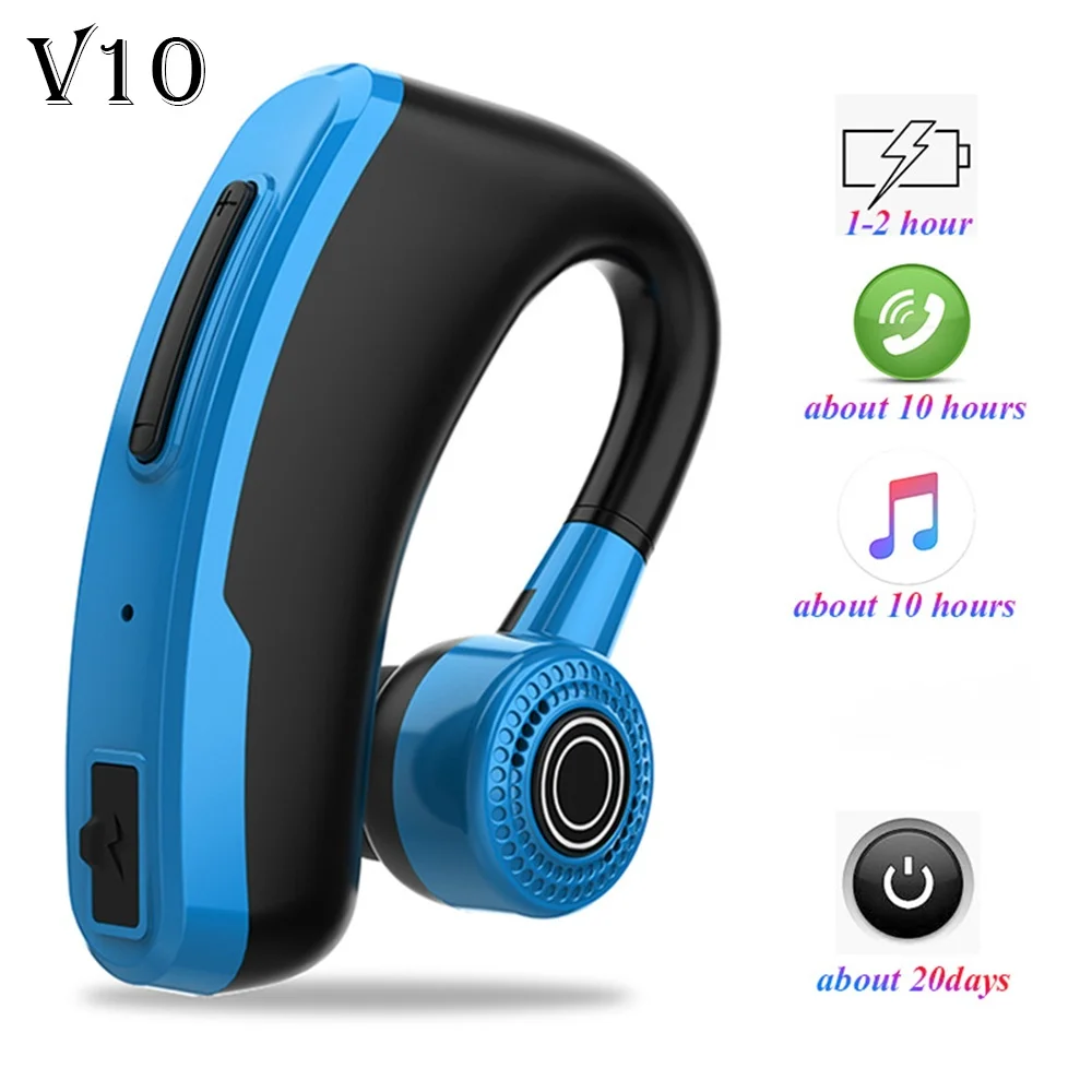 

Stereo With Microphone Wireless Headphones Handfree Waterproof Sports Headset V10 / V9 Bt Earphones