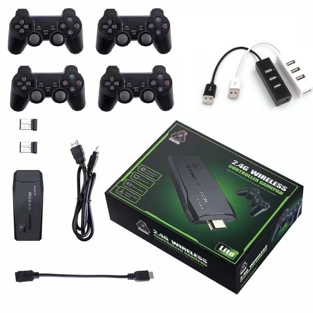 

M8 4K HD TV Game Box Console Stick Family Retro TV Wireless 4k Video Game Console