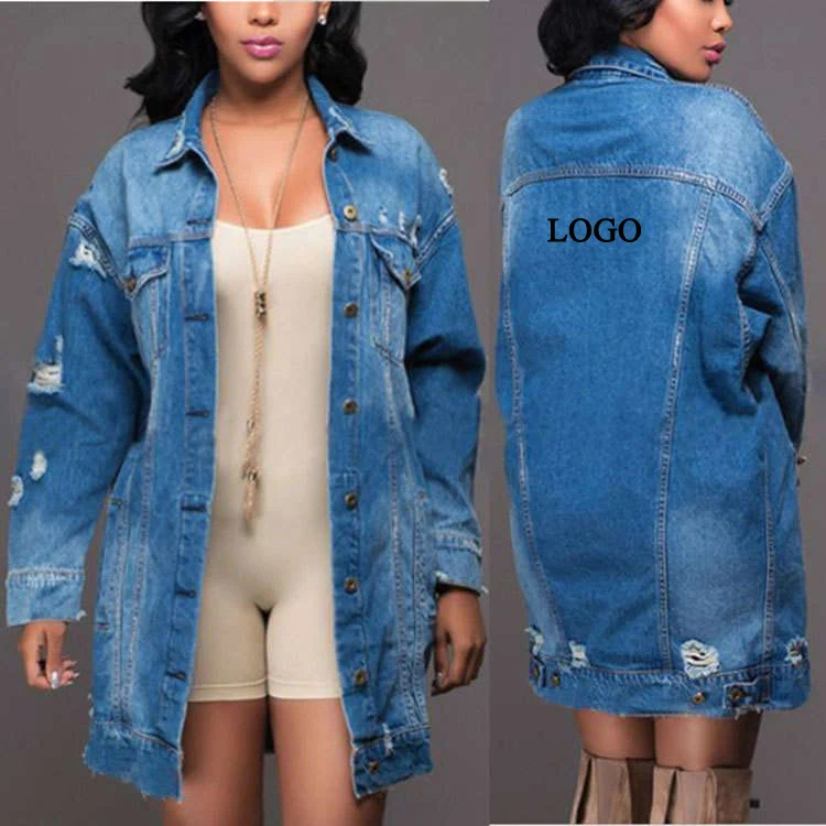 

ladies fashion jeans jackets fall 2021 seticeo long denim jacket women clothes