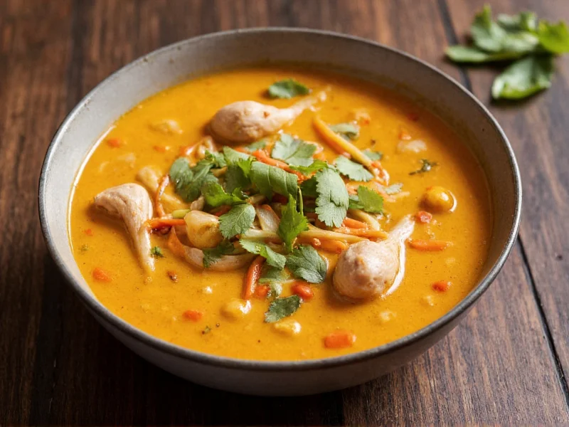 Authentic Thai Chicken Curry Soup: Recipe & Tips