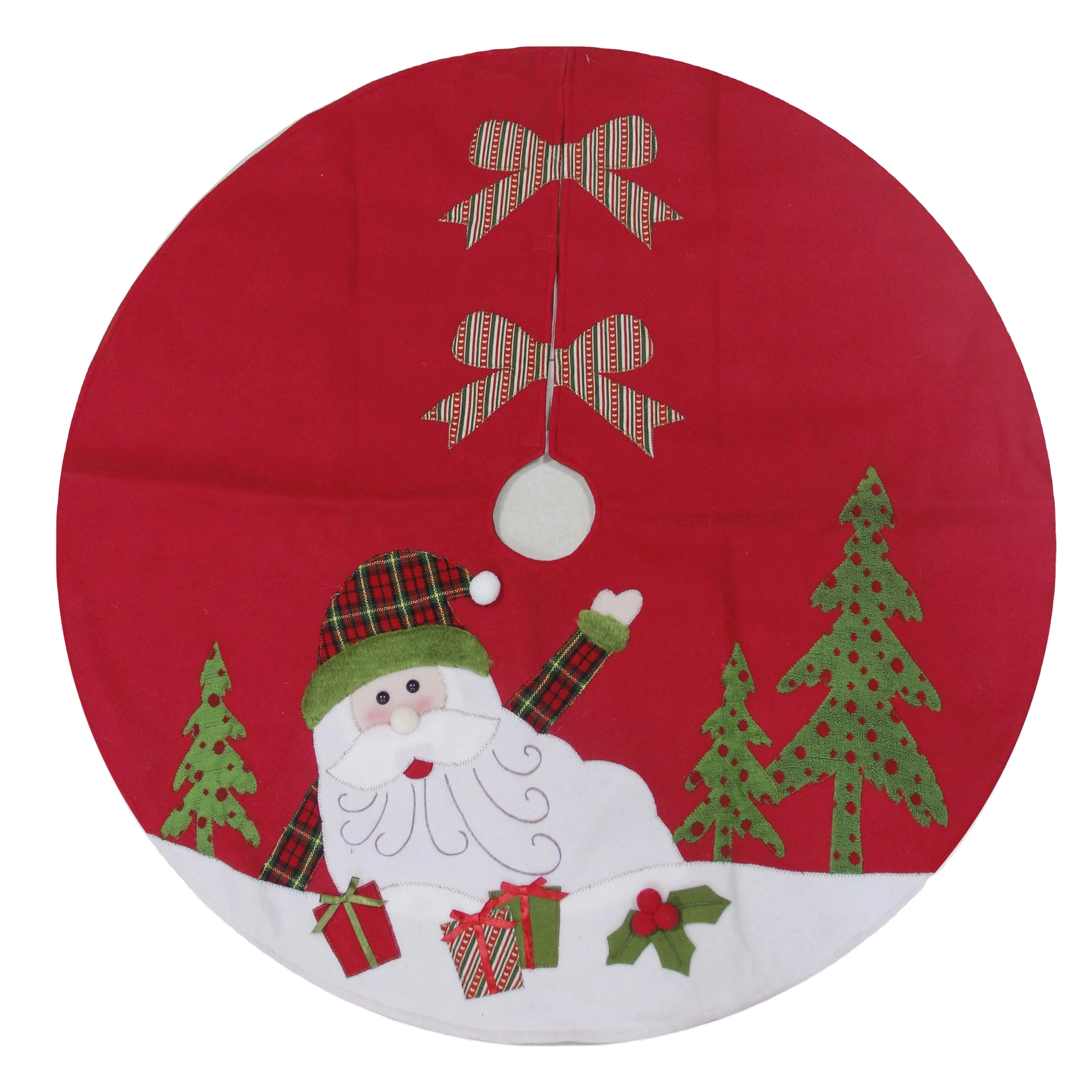 Image of New design 36" sewing Christmas tree decoration fashion popular wholesale Christmas tree skirt