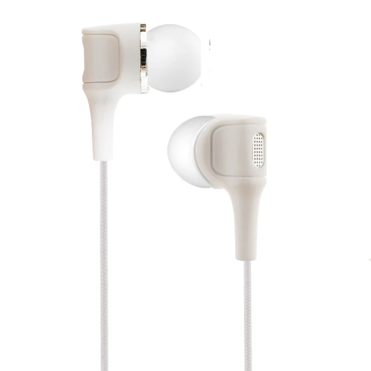 

2020 Hot Selling Wired Earphone With MIC For Mobile Phone 3.5mm Handsfree Headset IN Ear Earbuds, White