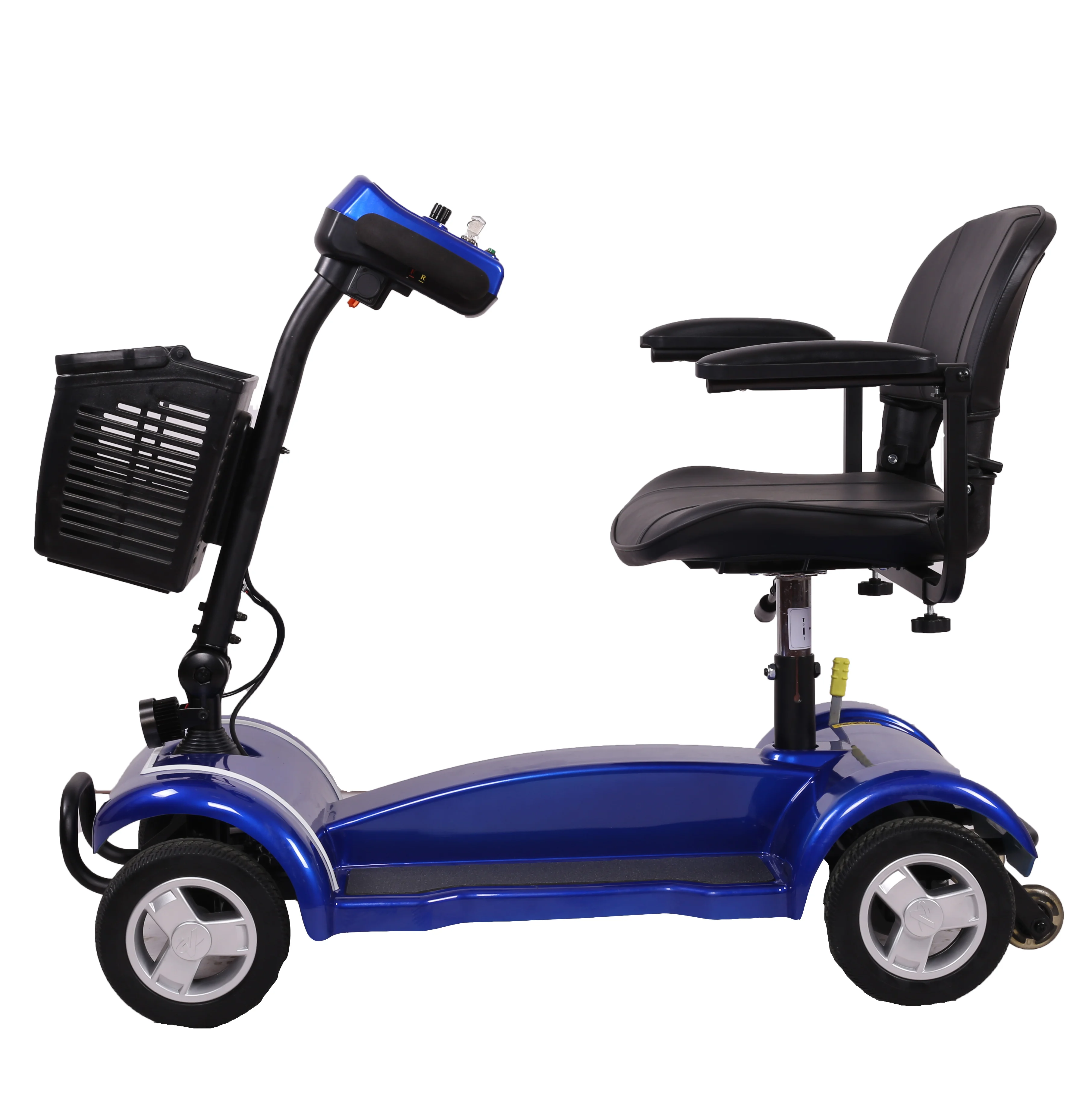 

Outdoor travel disabled four wheel cabin mobility 4 wheel folding scooter electric elderly scooter 12ah