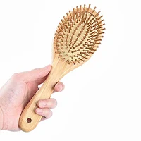 

Wooden Hair Brush with Air Cushion Combs for Scalp Massage Anti-static