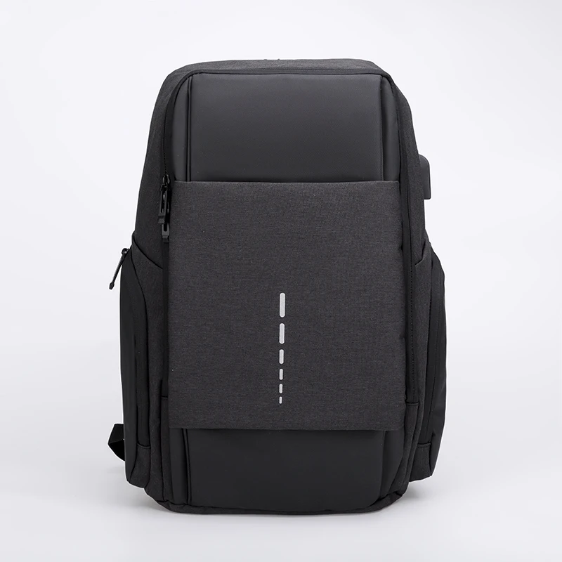 

20SA-8788M mens new arrival low MOQ quick delivery 15 inch business laptop backpack bag with USB and earphone port