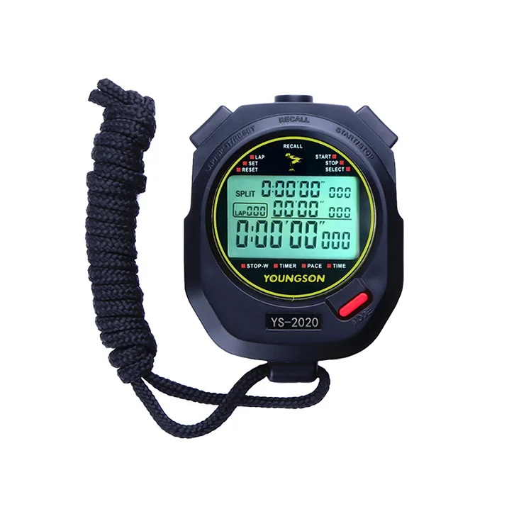 

Factory Supplies Black LCD Digital Chronograph Metronome Stopwatch