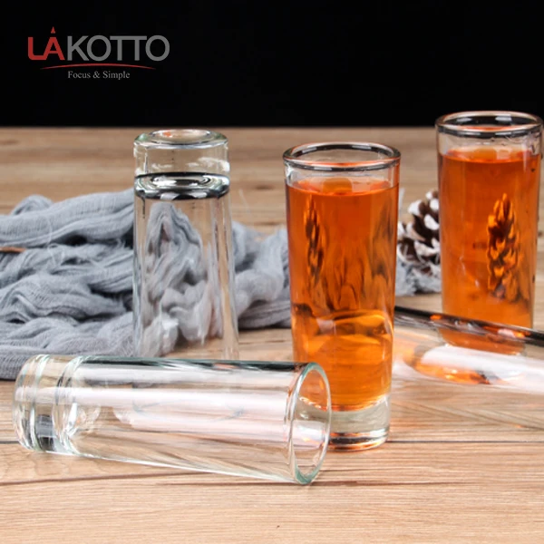 High Quality 60ml Shot Glass 2 Oz Bullet Wholesale Custom Shot Glasses For Home Restaurant.bar