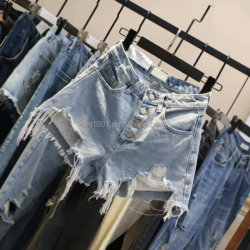 

Summer 2021 Fashion Casual Women's Denim Shorts with multiple designs guaranteed quality