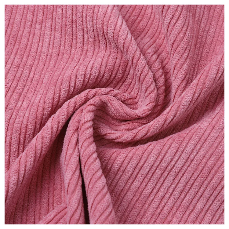 
Wholesale Upholstery Fabric 6 Wale None Elasticity 100% Cotton Corduroy Fabric For Pants, Dresses, Coats// 