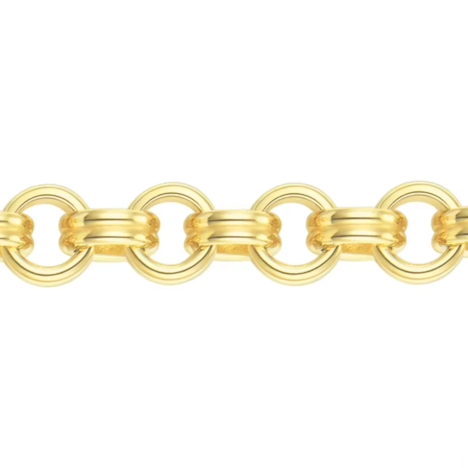 Double Loop Cable Chain Genuine Gold Filled 14K for Bracelet Necklace Making