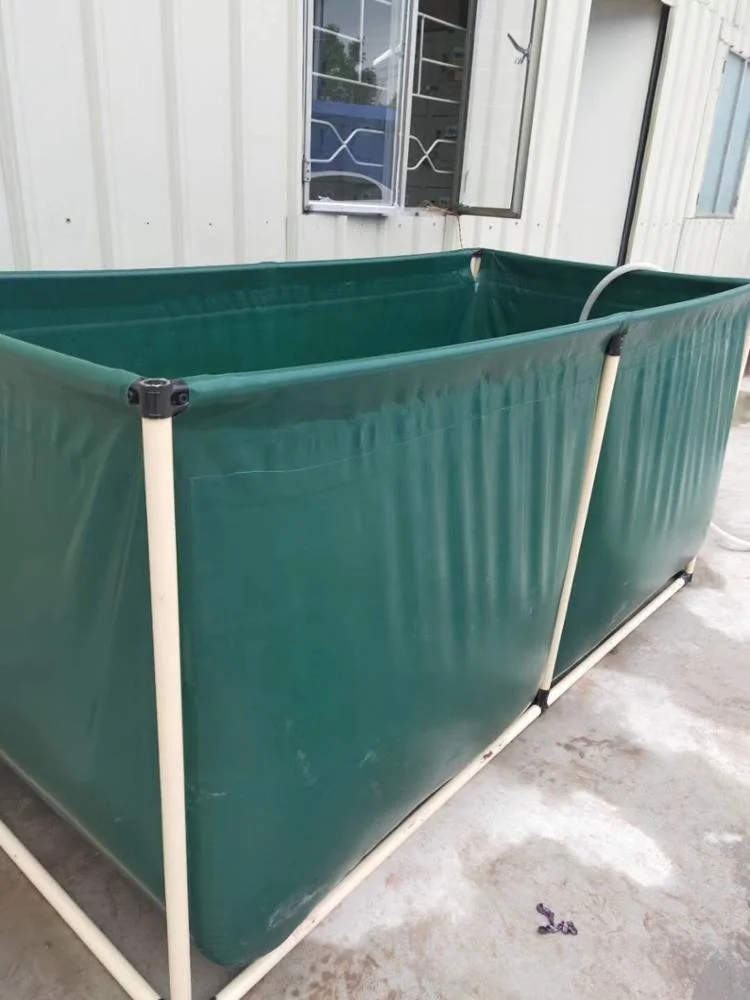 
Double tier cat fish and shrimp portable pond collapsible fish pond 