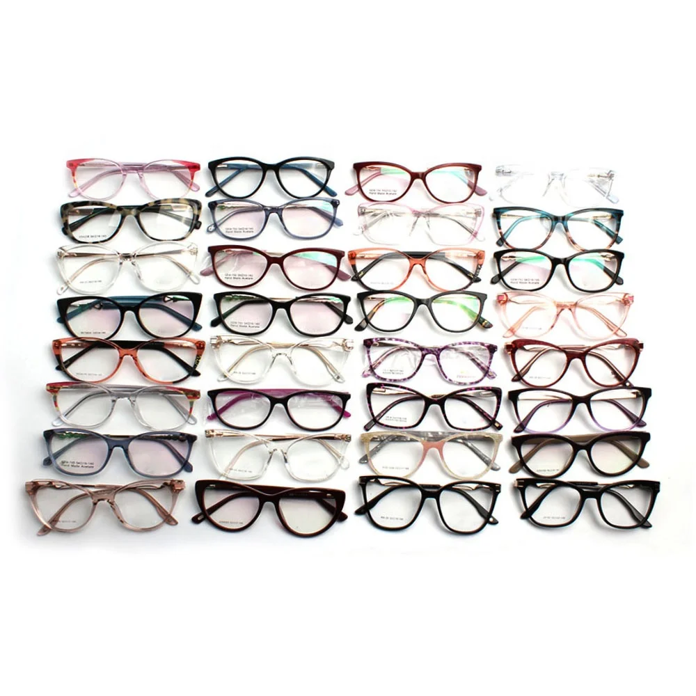 

Cheap price in stock promotional pc eyeglasses frame assorted ready optical glasses frames, Figure color