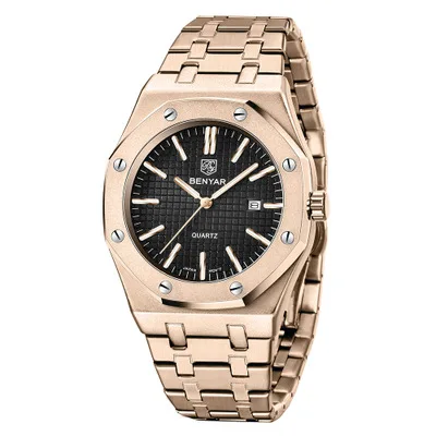 

Hot style Benyar 5156 fashionable luminous watch for men Quartz Men Watches