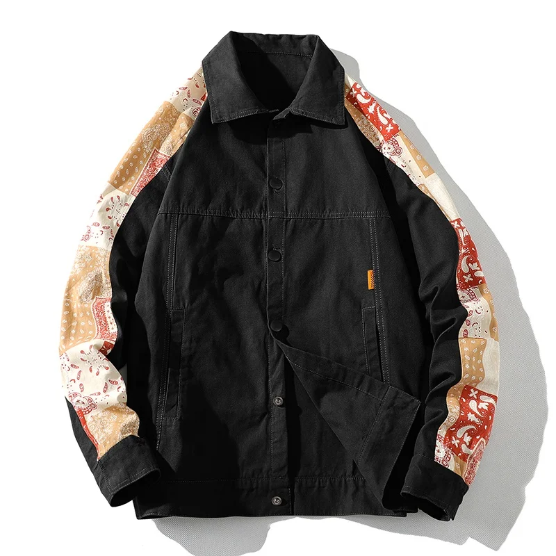 

Ready Product Men's Wind Breaker For Men Autumn and Spring Outdoor Wear Popular Canvas Fabric Men's Coat