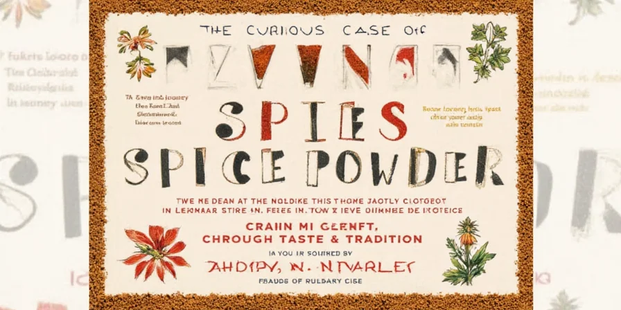 Hand grinding fresh spices with mortar and pestle