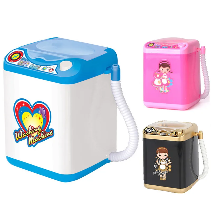 

Free Sample Fun makeup sponge Washing Mink Lash Eyelash Cleanser Dryer Vendor Mini Wash Machine, Black pink blue orange green