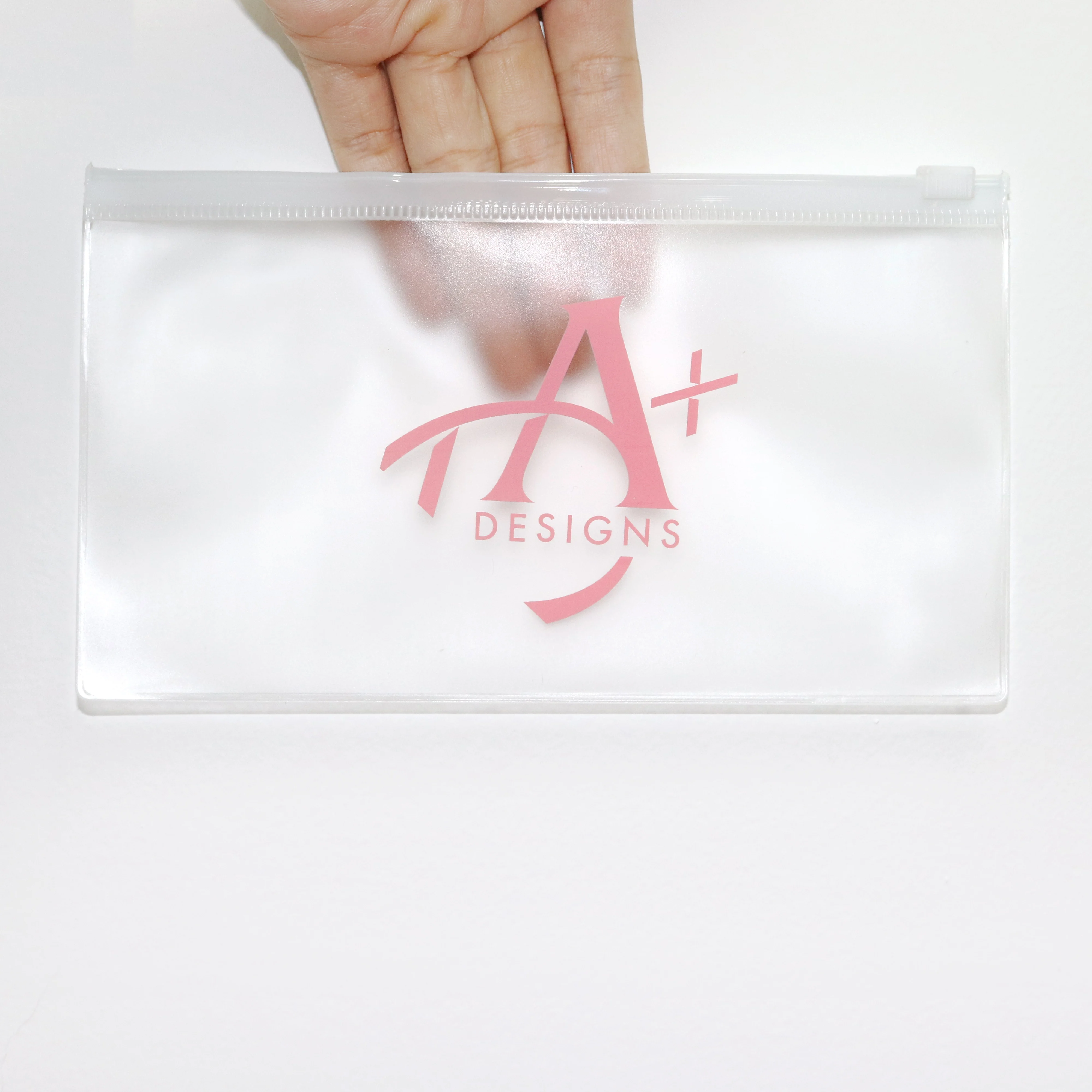 

Custom plastic clothing bikini zipper bag plastic zip lock packaging pvc cosmetic printed ziplock bags wholesale