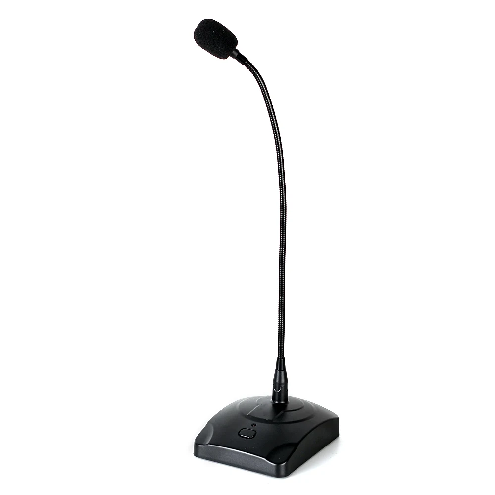 

Factory Wholesale 48V Wired Conference Meeting Room Desktop Computer Microphone 6.35mm