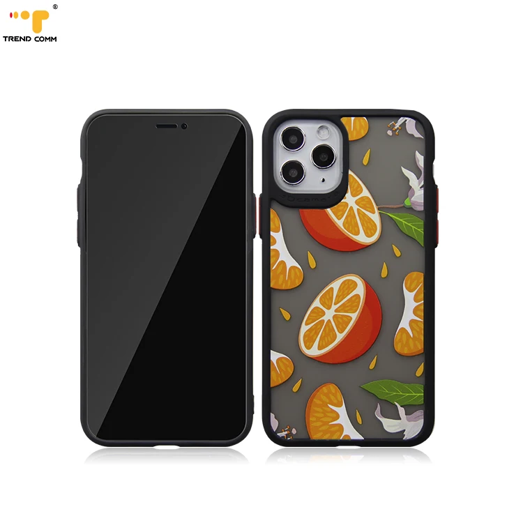 

UV Print OEM ODM Red Custom Your Own Logo Fashion Design Shockproof Matte Frosted For iPhone Samsung Cell Phone Cases