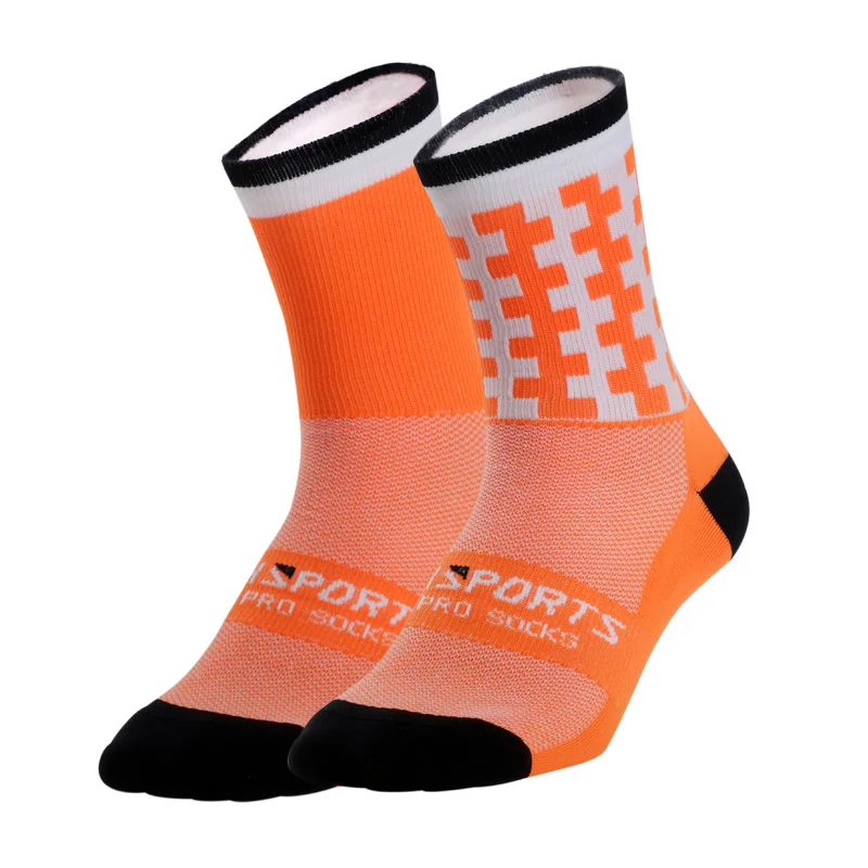 

Custom sports socks outdoor riding bicycle cycling socks new style middle tube socks