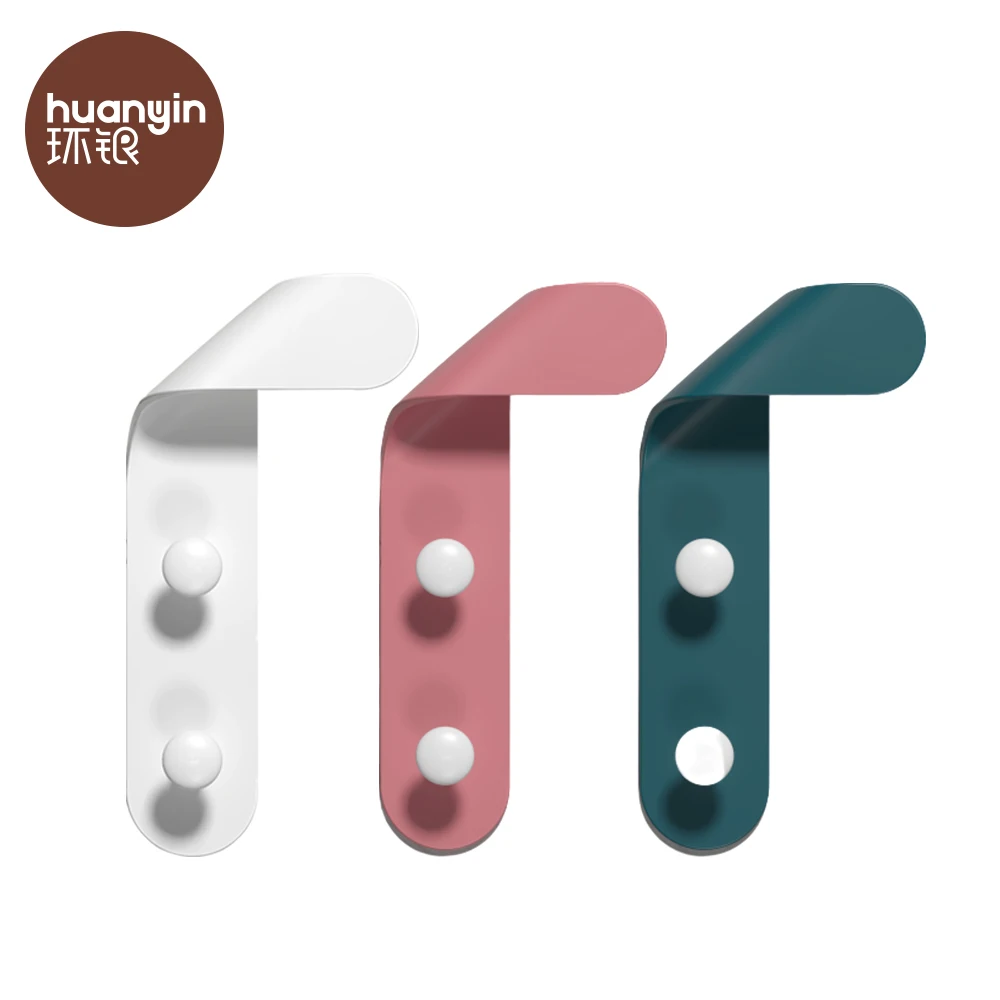

Heavy Duty Mini Plastic Portable Self Adhesive Key Hooks Hangers Wall Hooks